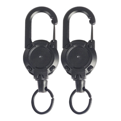 Mountaineering Buckle Outdoor Retractable Key Chain