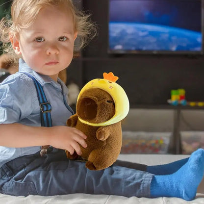 9 Inch Dress Up Capybara Plush Doll Toy