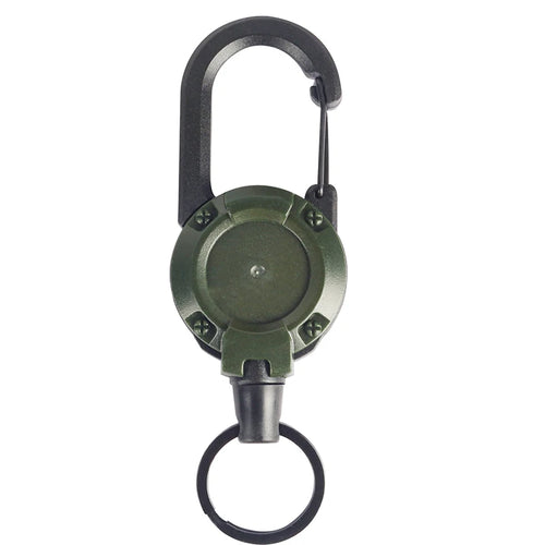 Mountaineering Buckle Outdoor Retractable Key Chain