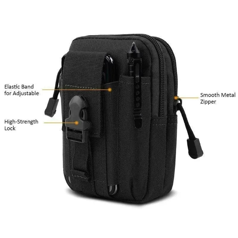 Waterproof Nylon Multifunction Casual Waist Bag