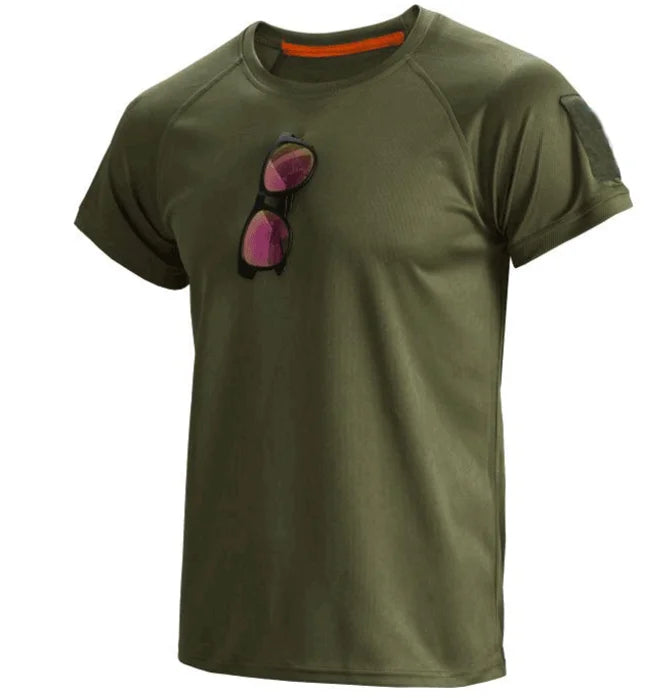 Quick Dry Puller over O-Neck T-Shirt