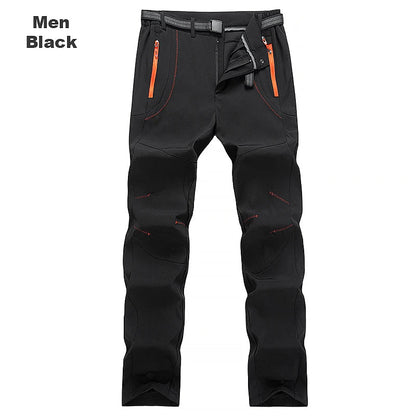 Thick Warm Fleece Waterproof Hiking  Pants