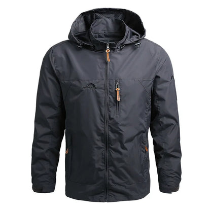 Waterproof Outdoor Hooded Coat Men Tactical Jacket