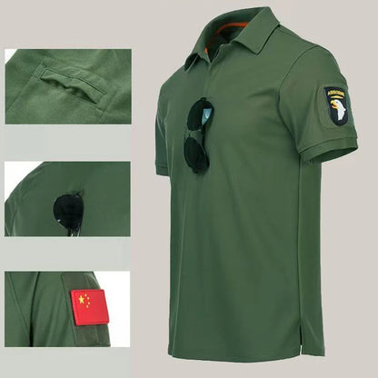 Quick Dry Puller over O-Neck T-Shirt