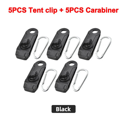 Camping Tarp Clips Clamp Canvas Heavy Duty Lock