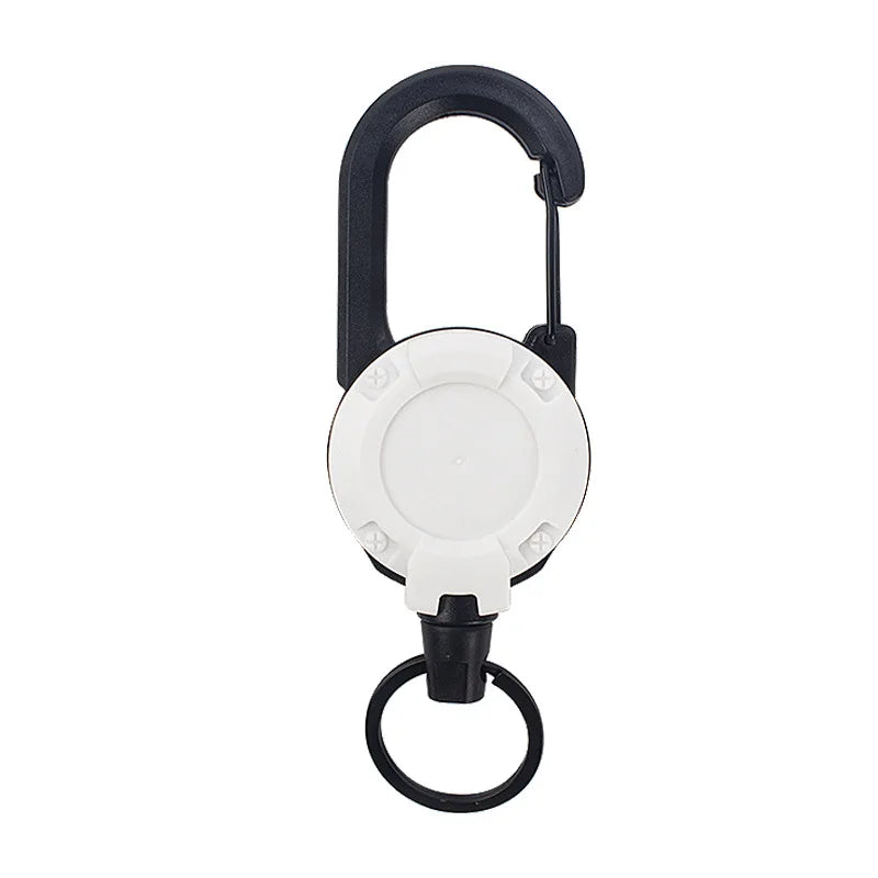 Mountaineering Buckle Outdoor Retractable Key Chain