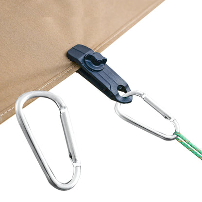 Camping Tarp Clips Clamp Canvas Heavy Duty Lock