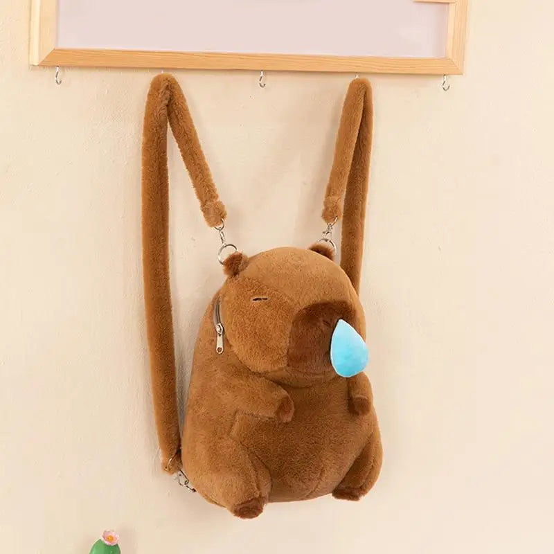 Capybara Plush Backpack