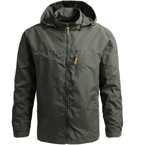 Waterproof Outdoor Hooded Coat Men Tactical Jacket