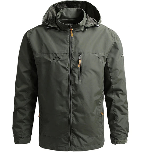 Waterproof Outdoor Hooded Coat Men Tactical Jacket