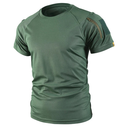 Quick Dry Puller over O-Neck T-Shirt