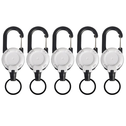 Mountaineering Buckle Outdoor Retractable Key Chain