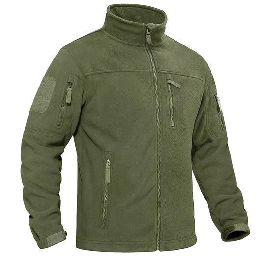 Fleece Soft Warmth Windproof Full Zip Up Coat