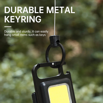 Mountaineering Buckle Outdoor Retractable Key Chain