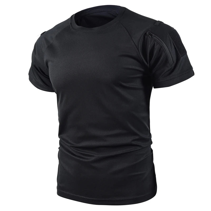 Quick Dry Puller over O-Neck T-Shirt