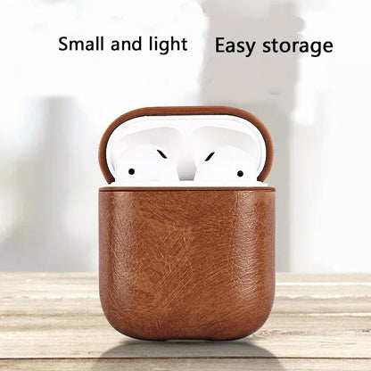 Leather Airpods Protective Case