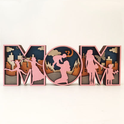 Mothers Day Wooden Decoration